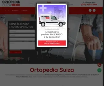 Ortopediasuiza.com.ar(Casa de Ortopédia Online) Screenshot