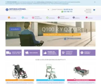 Ortosoluciones.com(Tienda Ortopedia Ortosoluciones) Screenshot