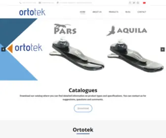 Ortotek.com(Ortopedi) Screenshot