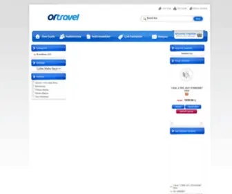 Ortravel.com.tr(Ortravel) Screenshot