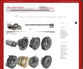 Orttech.com(The Technology of Controlled Torque) Screenshot