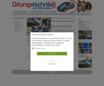 Ortungstechnik-SChwabel.de(Ortungstechnik Leckortung Schwabel Amberg) Screenshot