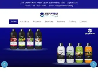 OrujBehdad.org(Oruj Behdad) Screenshot