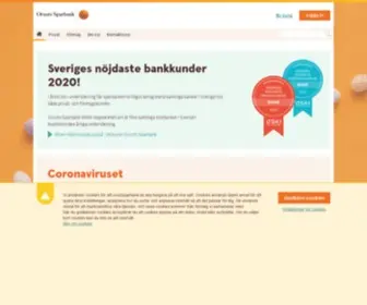 Orustsparbank.se(Orusts Sparbank) Screenshot