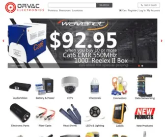 Orvac.com(Catalog Orvac) Screenshot