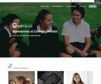 Orvalle.es(Colegio Orvalle. Colegio Privado Bilingüe en Las Rozas) Screenshot