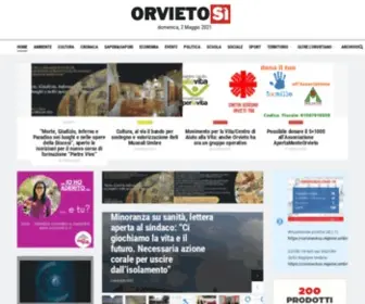 Orvietosi.it(Orvietosì.it) Screenshot