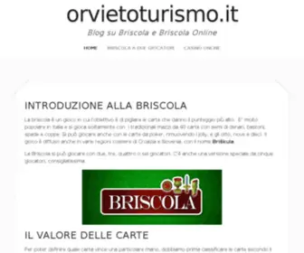 Orvietoturismo.it(Orvieto Turismo) Screenshot