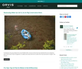 Orvisnews.com(Orvis News) Screenshot