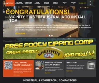 Orwakcompactors.com.au(Industrial & Commercial Compactor) Screenshot