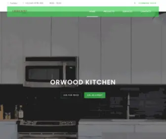 Orwoodkitchens.com(ORWOOD KITCHEN) Screenshot
