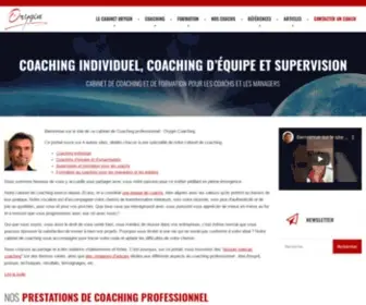 Orygin.fr(Wikipedia du coaching professionnel) Screenshot