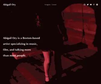 Ory.info(Abigail Ory) Screenshot