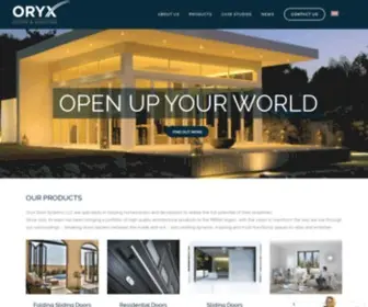 OryxDoors.com(Premium Doors & Windows Specialists in Dubai) Screenshot