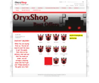 Oryxshop.ru(Default Description) Screenshot