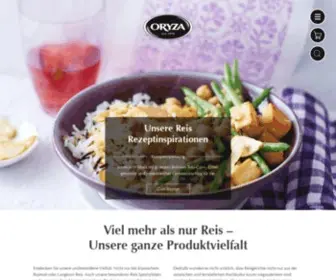 Oryza.de(Feiner Reis & kreative Reisgerichte) Screenshot