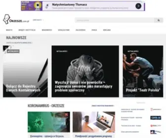 Orzesze.net.pl(Portal) Screenshot