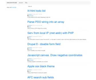 OS-CMS.net(Blog index) Screenshot