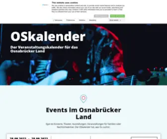 OS-Kalender.de(DEIN Veranstaltungskalender) Screenshot