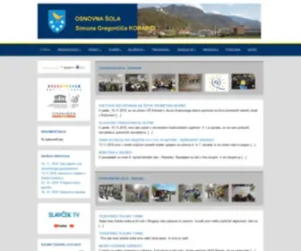 OS-Kobarid.si(110-letnica smrti gregorčiča) Screenshot