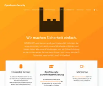 OS-T.de(OpenSource Security GmbH) Screenshot