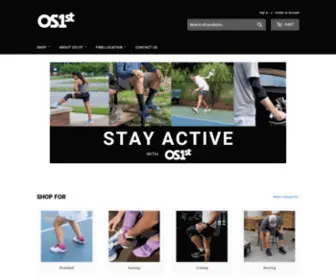 OS1ST.com(OS1st Compression Bracing and Performance Socks) Screenshot