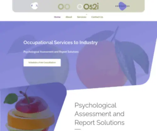 OS2I.org(Occupational Services to Industry) Screenshot