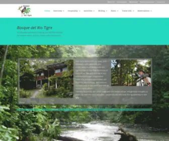 Osaadventures.com(Bosque del Rio Tigre Lodge) Screenshot