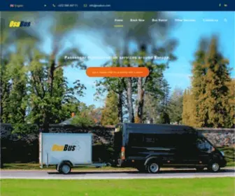 Osabus.com(Minibus & Minivan Rental with Driver in Europe) Screenshot