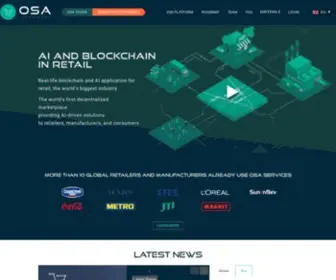 Osadc.io(OSA decentralized) Screenshot