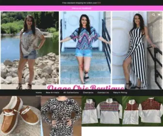 Osagechic.com(Osage Chic Boutique) Screenshot