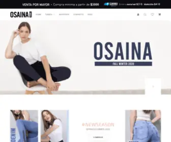 Osainajeans.com.ar(Ropa de Mujer por Mayor) Screenshot