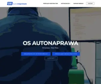 Osauto.pl(Przeglądy rejestracyjne kat. ABTE/h stacja kontroli pojazdów DW/089/P) Screenshot