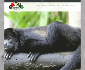 Osawildlife.org(Fundacion Santuario Silvestre de Osa is a local enterprise wholly committed to providing wildlife rescue and rehab for orphaned) Screenshot