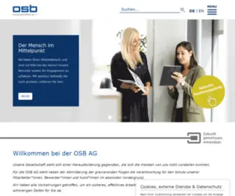 OSB-Ag.de(OSB AG) Screenshot