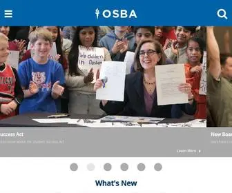 Osba.org(Oregon School Boards Association) Screenshot