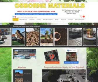 Osbornenursery.com(Franklin MA landscape) Screenshot