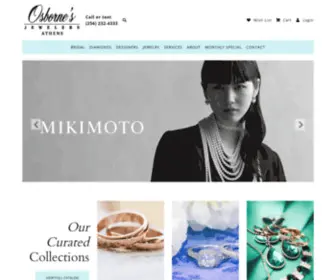 Osbornesjewelersathens.com(Osborne's Jewelers) Screenshot