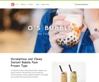 Osbubble.com(The Best Instant Bubble Milk Tea Box for Bubble Fanatics) Screenshot