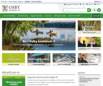 Osby.se(På spåret och naturligt nära) Screenshot