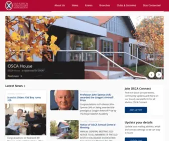 Oscanet.com.au(The Old Scotch Collegians Association) Screenshot