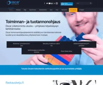 Oscar.fi(Toiminnanohjauksen edelläkävijä) Screenshot