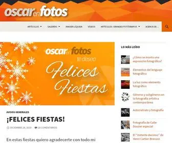 Oscarenfotos.com(Oscar en Fotos) Screenshot
