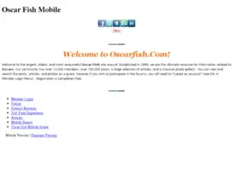 Oscarfish.com(Oscar fish) Screenshot
