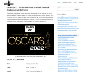 Oscars2022Live.com(Oscars 2022 Live Free) Screenshot