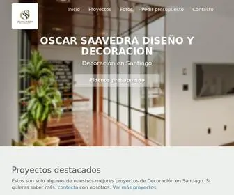 Oscarsaavedradyd.com(Oscar Saavedra Diseño Y Decoracion) Screenshot