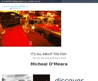 Oscarsseafoodbistro.com(Oscars Seafood Bistro) Screenshot