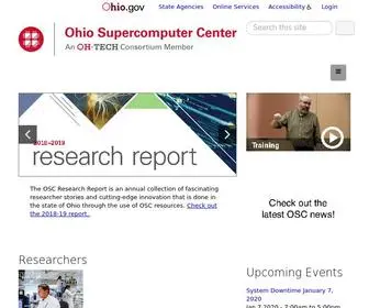 OSC.edu(Ohio Supercomputer Center) Screenshot