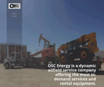 Oscenergy.com(OSC Energy) Screenshot