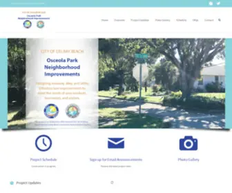 Osceolaparkproject.com(Osceola Park Neighborhood Improvements) Screenshot